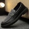 Atmungsaktive Herren Business Herren Formelle Lederschuhe Sport Papa Weiches Leder Weiche Sohle Abriebfest
