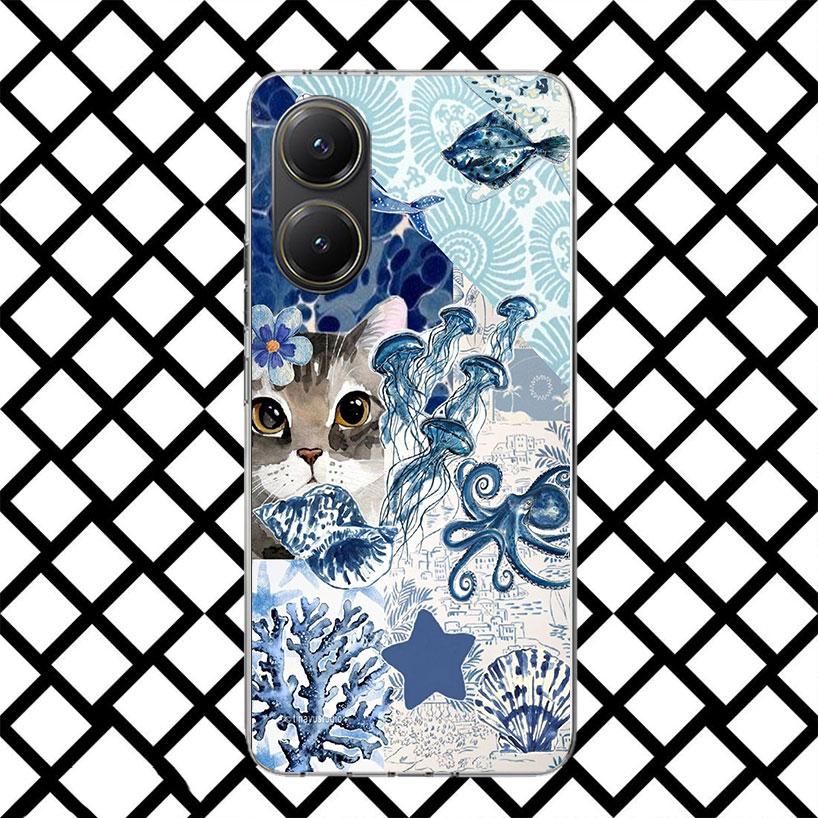

Ocean Starfish Sea Turtle Shark Phone Case for Xiaomi Poco F7 Ultra X7 X6 X5 Pro X4 Gt M8 M7 Redmi 15 15C 13 13C 12 12C Soft Cov Xiaomi Poco F7 Pro