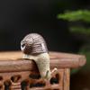 Home Decoration DIY Accessories Craft Figurine Ceramic Small Snail Miniatures Bonsai Ornaments