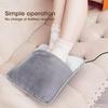 USB Heated Foot Warmer Mat - Thick Winter Heating Pad for Home, Office, or Bed Use