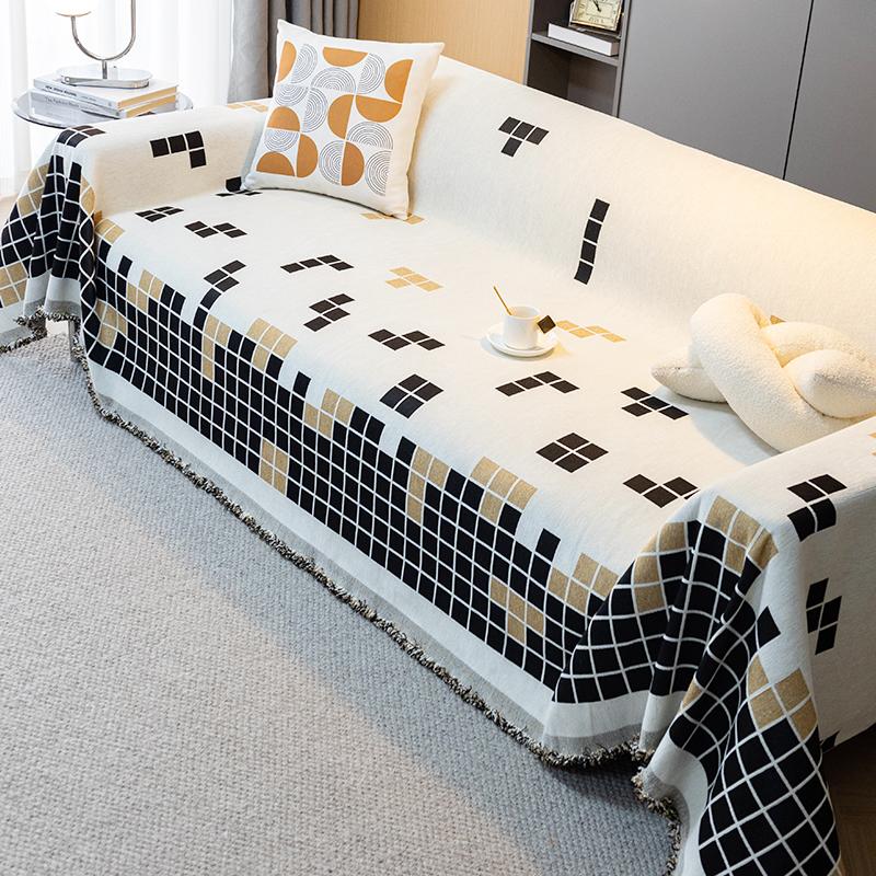 

Universal Sofa Cover Cloth All Inclusive Dust Proof Sofa Cushion Protector Four Seasons Soft Blanket for Living Room 180*130cm