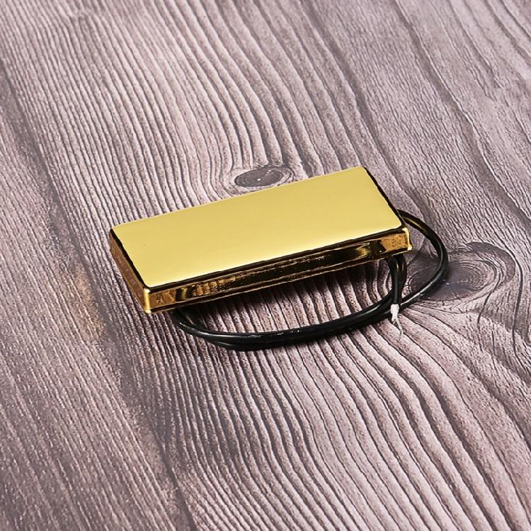 Black Covered Double Coil Pickup Featuring 7.85k Resistance 2 Wires For Electric & Pickup Box Guitar Ensuring Durability