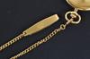 Seiko 7N07-001A Qtz Pocket Watch Presented by Prime Minister Japan with Chain
