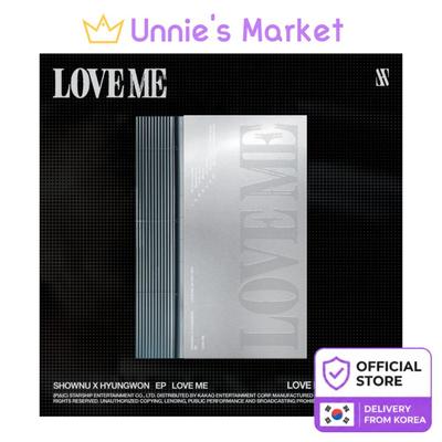 SHOWNU X HYUNGWON (MONSTA X) [LOVE ME] LOVE ME OR NOT Ver. EP Album + Free Gift