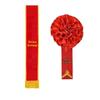 Ceremonial Red Flower Brooches & Sashes