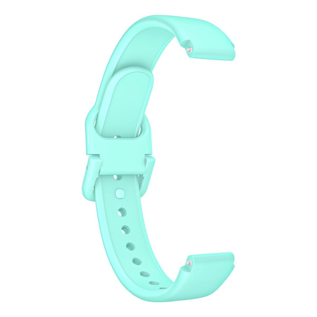 12mm Day-Shaped Reverse Buckle Silicone Watch Strap, Compatible with Xiaomi/Huawei/Honor—Skin-Friendly, Comfortable, Secure Fit.