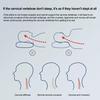 Cooling Neck Pillow Hollow Neck Support Pillow Cervical Spine Repair Physiotherapy Pillow Breathable Sleeping Pillow for Summer Camping Travel