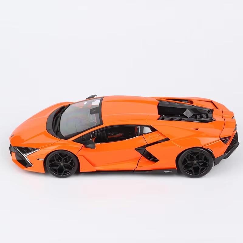 1:18 Lamborghini Revuelto Model auta Hybrid Simulace Super Sportovní Auto Lité Vozidlo Hračka Litá Slitina Dárková Sbírka Ozdoby Dárek pro chlapce
