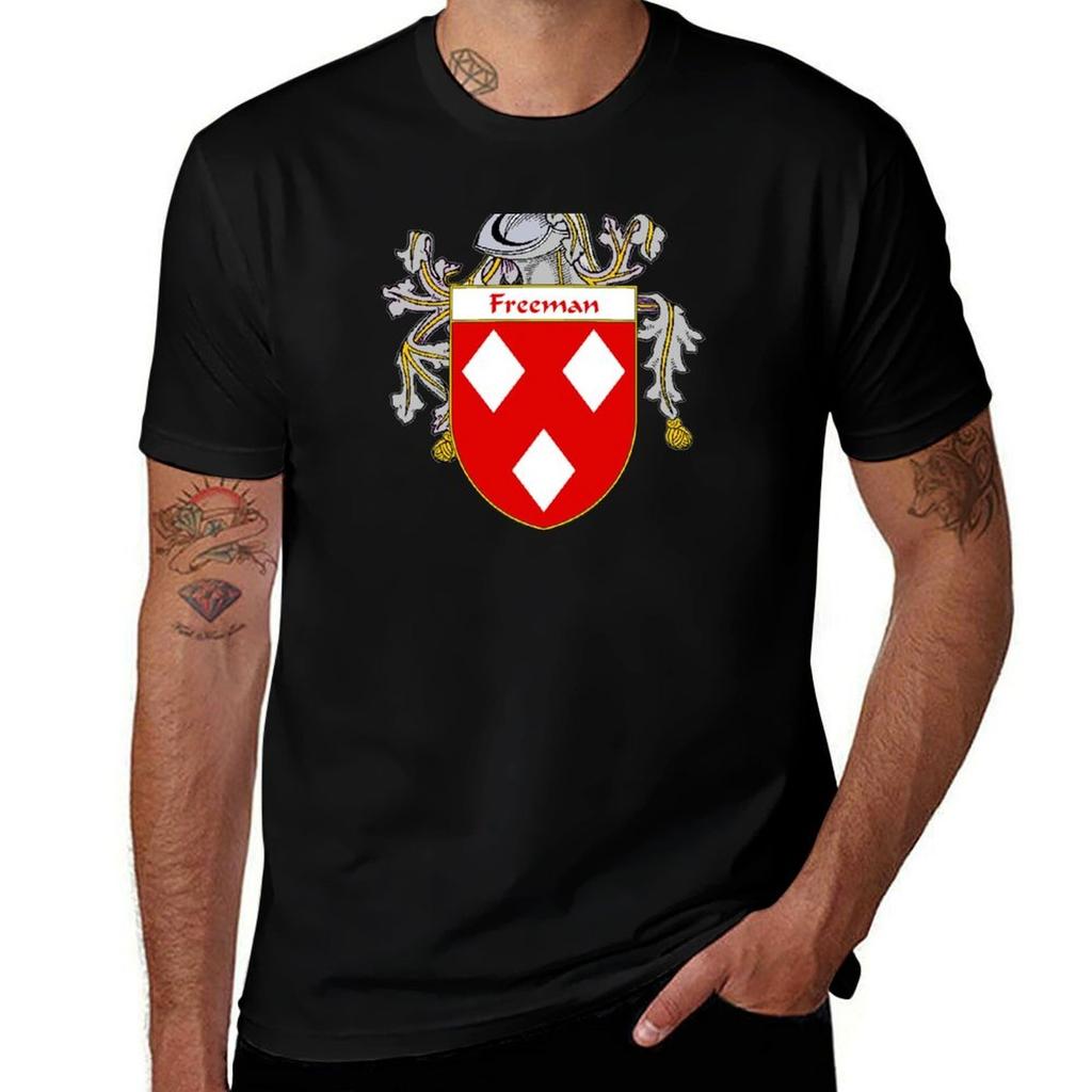 Freeunisex Coat Of Armsfamily Crest Tshirt Outdoor Sports Lightweight Tee