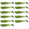 Night Fishing Luminous Artificial Silicone Bait Wobbler Swimbaits Luminous Fishing Lure Worm