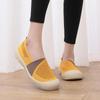 Lightweight and Breathable Old Beijing Cloth Shoes Summer Women's Fly-woven Mesh Soft Sole Non-slip One-pedal Middle-aged and Elderly Mother Shoes
