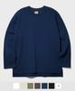 FP142 Double Cotton Plain Long Sleeve T-Shirt Navy Jhlt1273