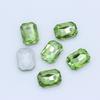 Octagonal Long Gem Crystal Glass Rhinestone for Clothing, Shoes, Phone Stickers, DIY Jewelry Accessories