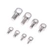 5Pcs M3-M10 Brass Eye Bolts Brass Lifting Ring Eye Bolt  for Wire Rope Plant Light Suspension