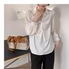 Elegant Women's Satin White Shirt - 2026 Spring/Autumn Collection: High-End, Niche Design for Formal and Commuter Wear
