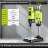 Compact 220V High-Power Bench Drill Press: Industrial-Grade, Multifunctional, High-Precision Milling Machine with Worktable.