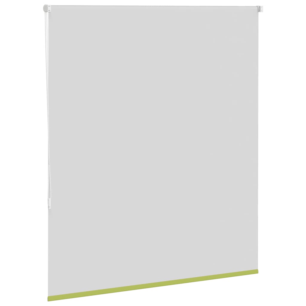 Blackout Roller Blind Green 125 x 150 cm Fabric Width 121.6 cm Polyester