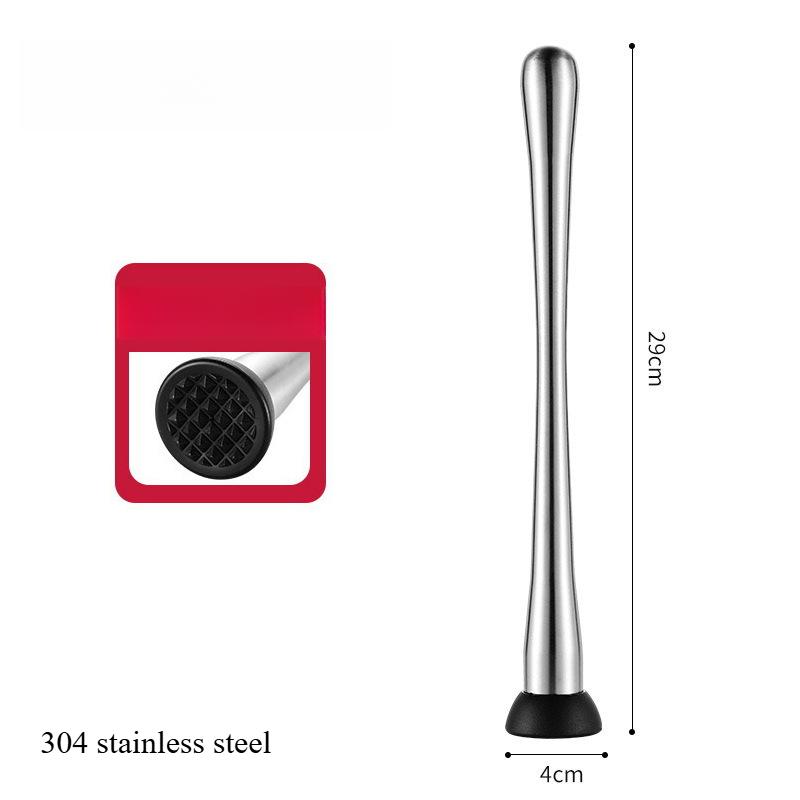 Stainless Steel Ice Breaker Cocktail Ice Breaker Cream Tea Lemon Hammer Pounding Ice Bar Supplies