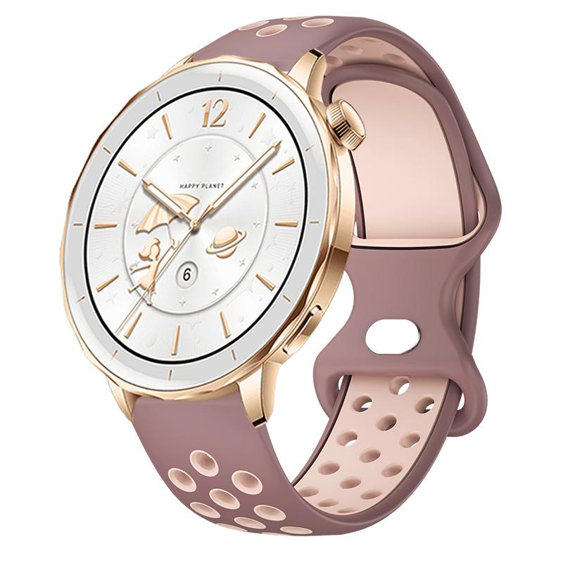 Atmungsaktives Rundloch-Armband Passend für OPPO Watch X2 Mini Smartwatch Armband Kompatibel mit Oneplus Watch 3 43mm Armband
