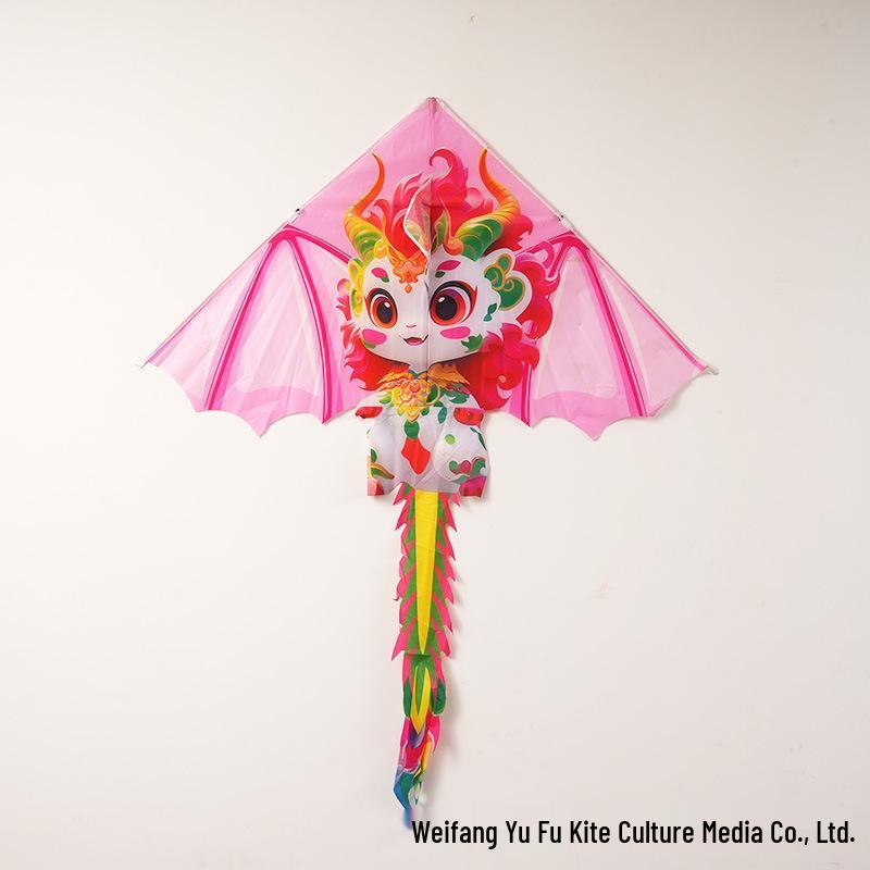 Yifei Weifang Children's Little Dragon Man Kite - Traditional Chinese Design Outdoor Toy