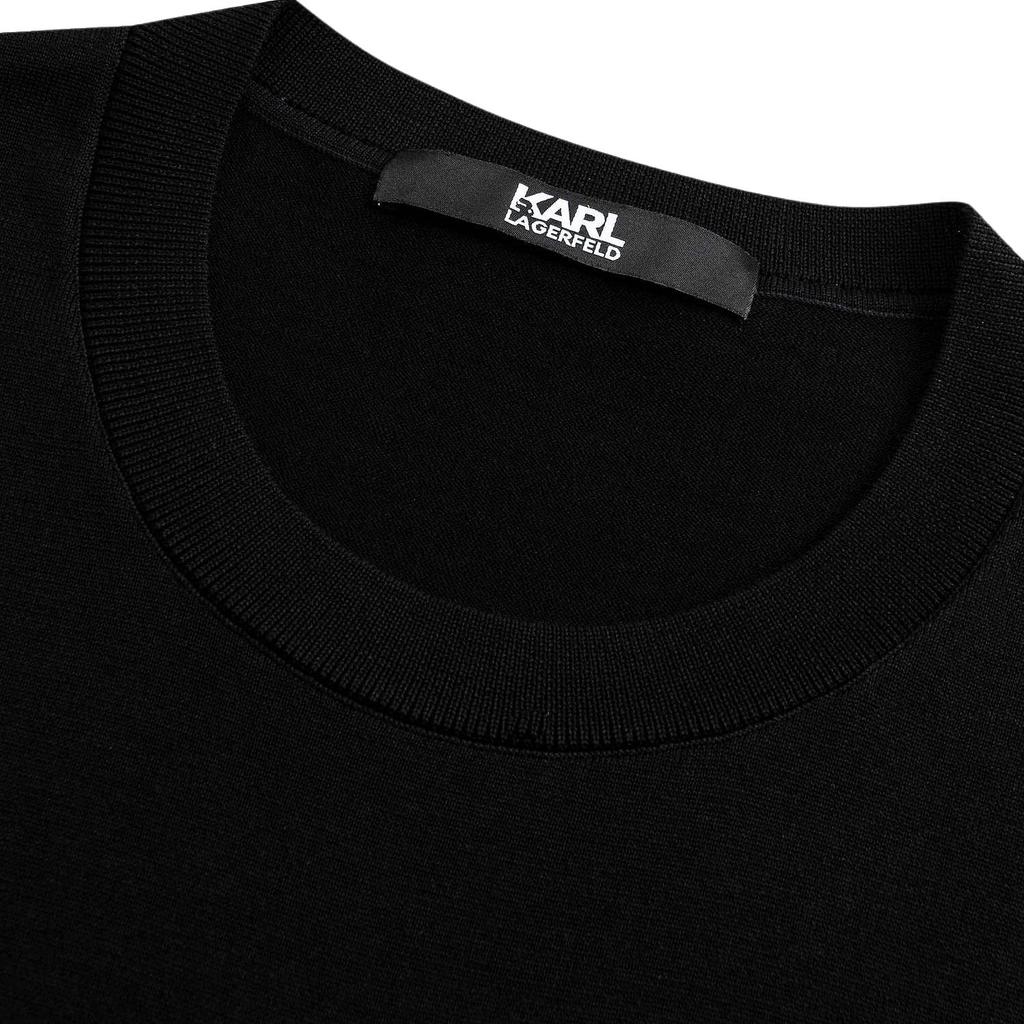 Karl Lagerfeld T Shirt Men's Black 241N2011999