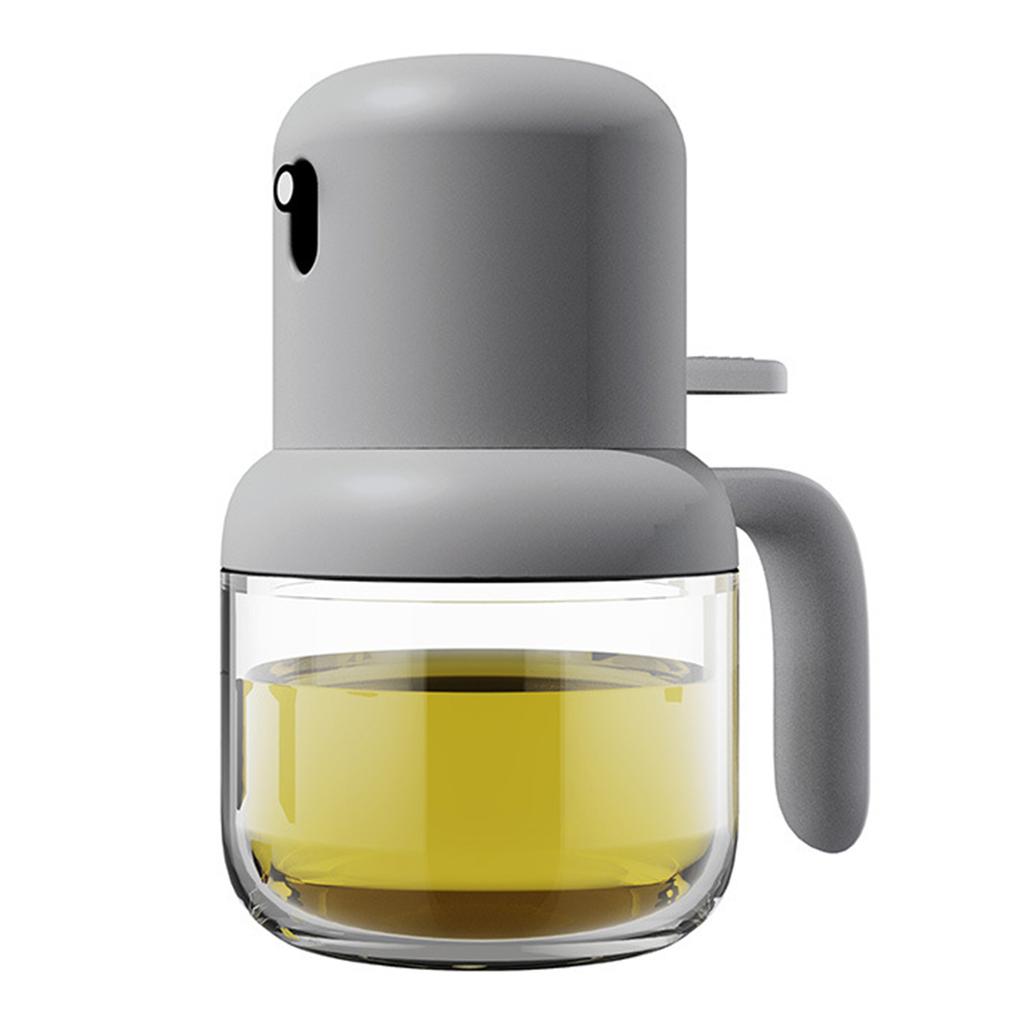 Transparent Oil Bottle With Sprayers Refillable Soys Sauce Vinegar Sprayers For Barbecue Use