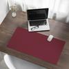 Vinyl Protective Pad for Workplace, Burgundy Color, 90x45 cm