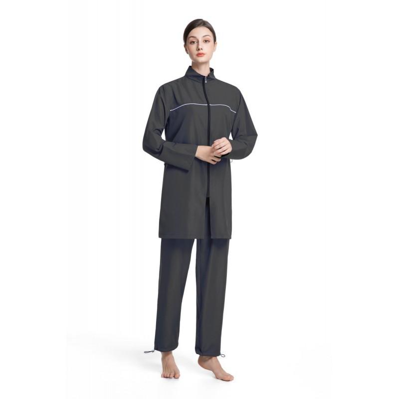 Modest 3-Piece Swimwear Set Women UV