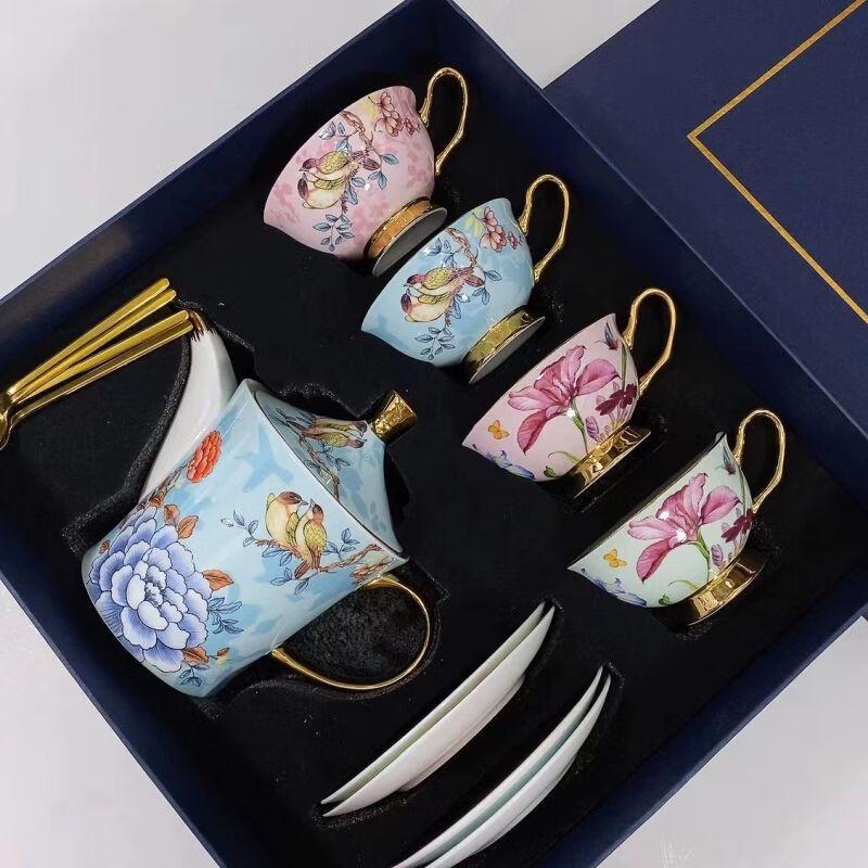 

TXRMDX Bone China Coffee Cup Set