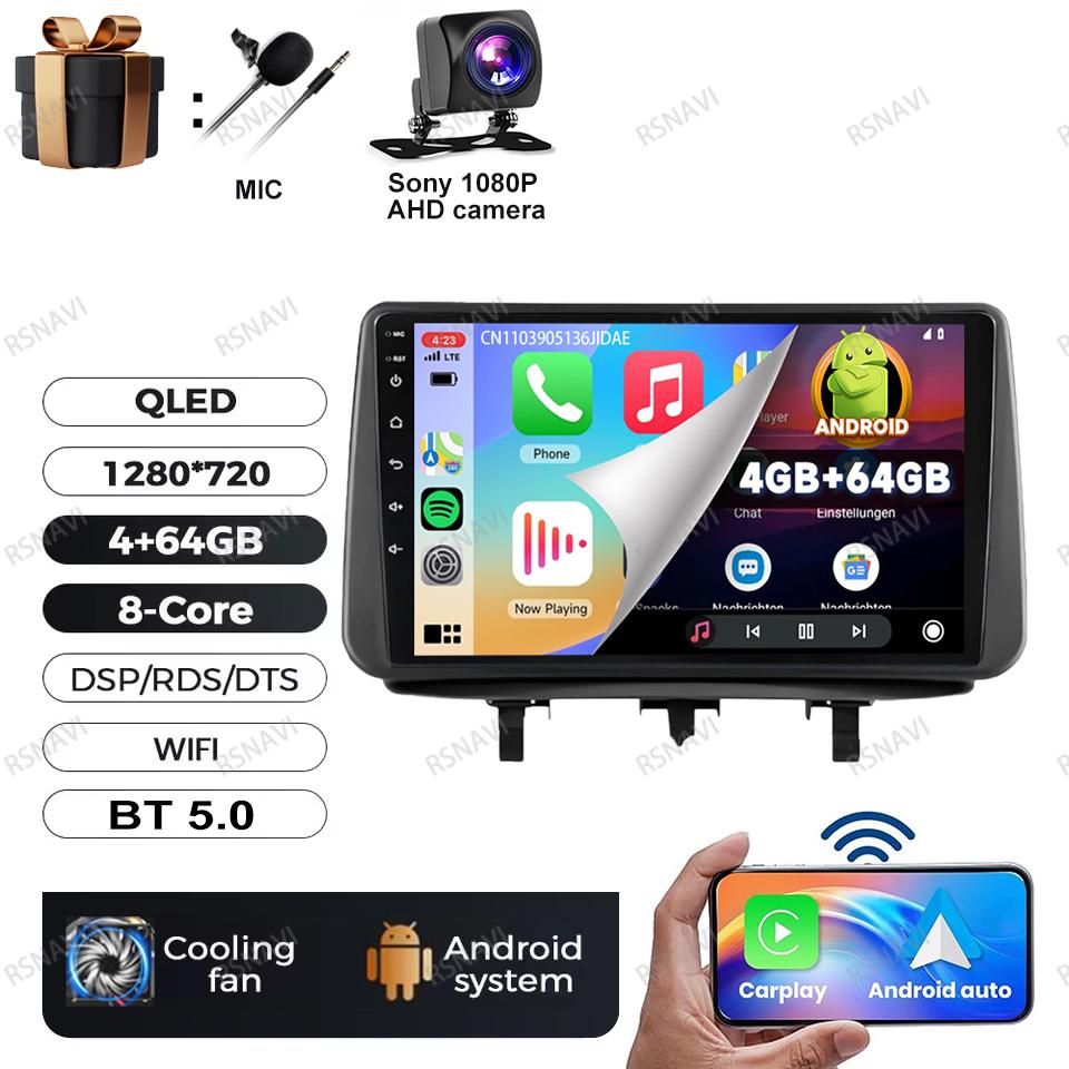 Car Radio Android 16 For Opel Meriva B 2009 2010 2011 - 2014 5G WIFI DSP Head Unit BT Viedo Player Stereo Wireless Carplay Auto