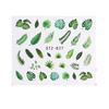  Water Transfer Sticker Decals Flower Leaf Summer DIY Manicure Decor