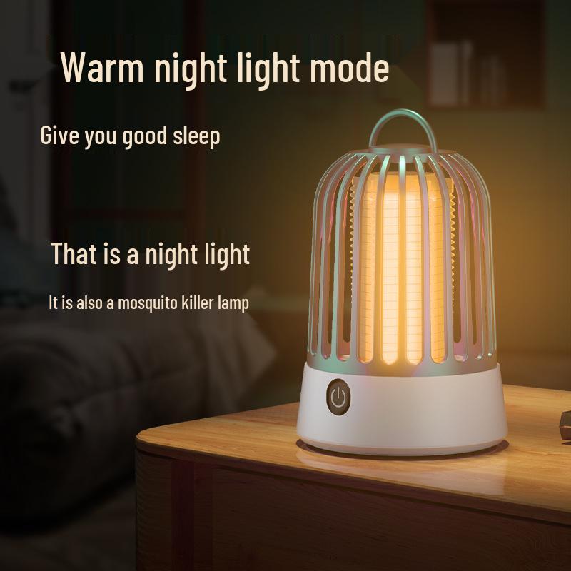 USB Rechargeable Mosquito Killer Lamp for Indoor/Outdoor Use