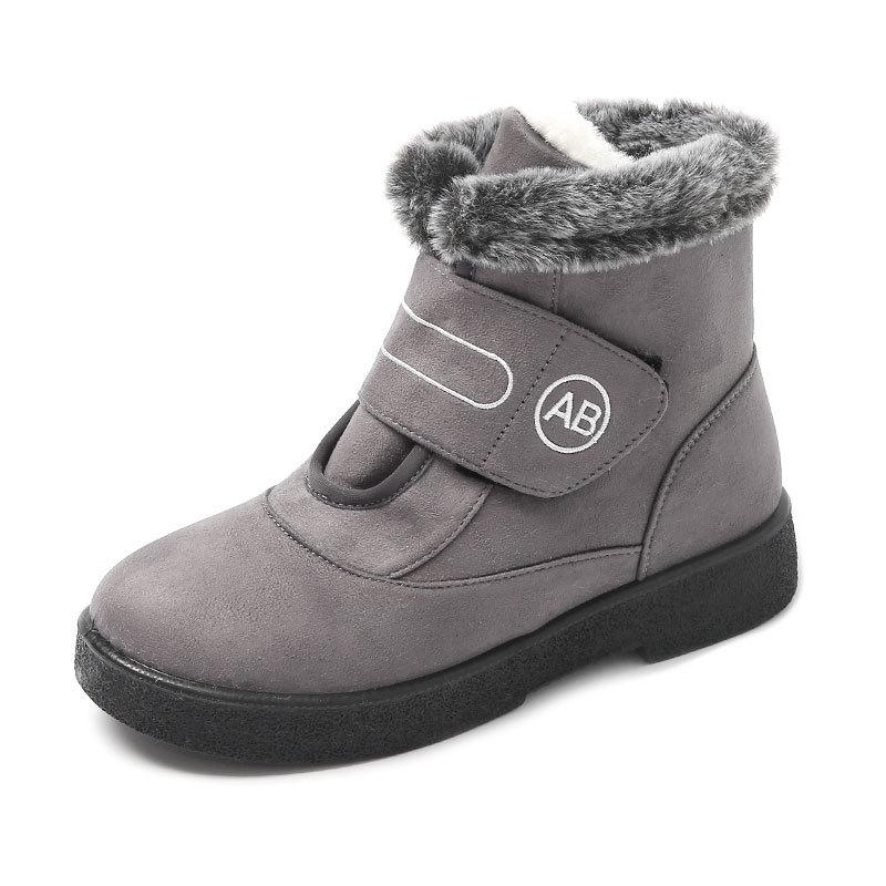 Women's Winter Warm Snow Boots Lightweight Anti-Slip Faux Fur Lined Ankle Booties Comfortable Plush Lined High Top Shoes Outdoor Short Boot for Women