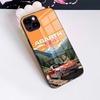 A-abarth Car Phone Case For IPhone 17 Pro Max 16 15 14 Pro Max 13 11 X Xs Xr 8 7Plus Glass Cover