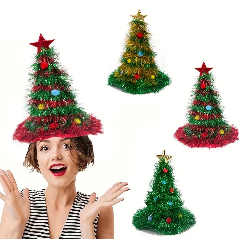 1Pc Christmas Tree Costume Hat, Suitable For Holiday Parties, Christmas Decorations, Ugly Sweater Parties, And Christmas Accessories