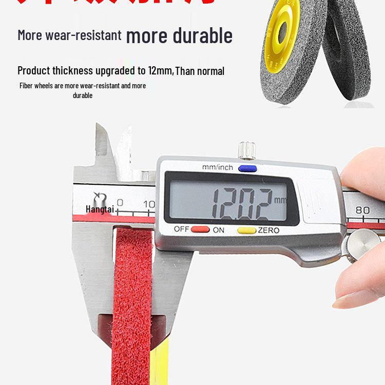 Schleifscheibe für Winkelschleifer - Faser, Edelstahl, Metall & Holz Rostentfernung, Nylon-Schleifscheibe
