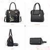 Floral Shoulder Crossbody with Vertical Brand Day Pink NICOLE&DORIS Women's Handbag, Embroidery, Bag, Bag, Studs, Style, 2-Way, Stylish, Waterproof,