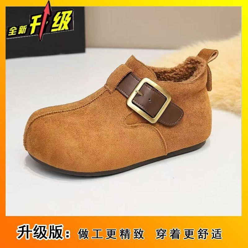 Belt buckle thermal short boots retro style comfortable Birkenstock short boots women s season 35