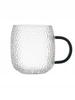 GLASS JUG 1L TEA INFuser with Filter 2 Glasses Green Ear
