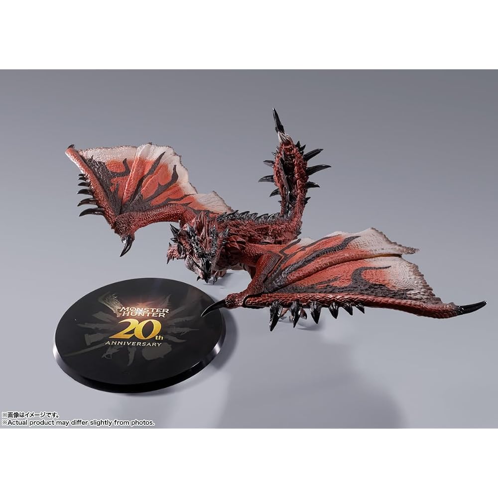 TAMASHII NATIONS S.H.Monsterarts Monster Hunter Rioleus -20th Anniversary Edition- Approx. 400mm ...