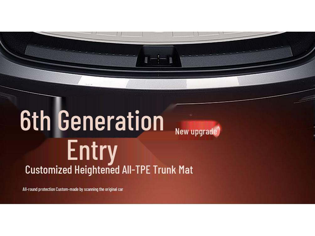 Ideal MEGA TPE2025 Car Trunk Mat – New Model Tail Box Mat for Interior Accessories