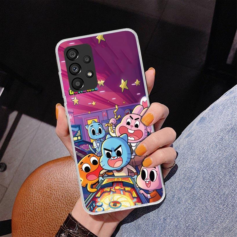 The Amazing World Gumball Phone Case For Samsung Galaxy A17 A16 A15 A14 A13 A57 A56 A55 A54 A53 A37 A36 A35 A34 A33 A26 A25 A24