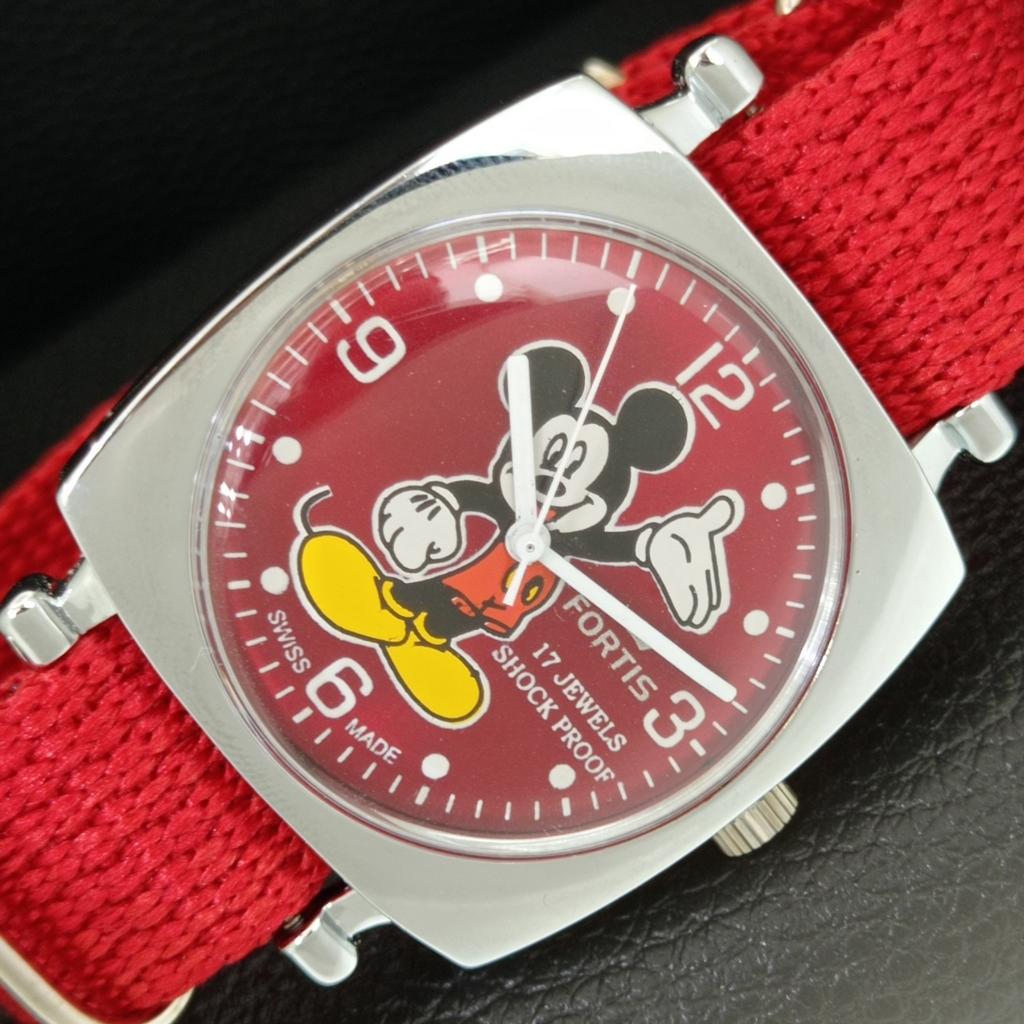 

HAND-WINDING VINTAGE SWISS MENS REFURBISHED RED COLOR DIAL WATCH a707275-1