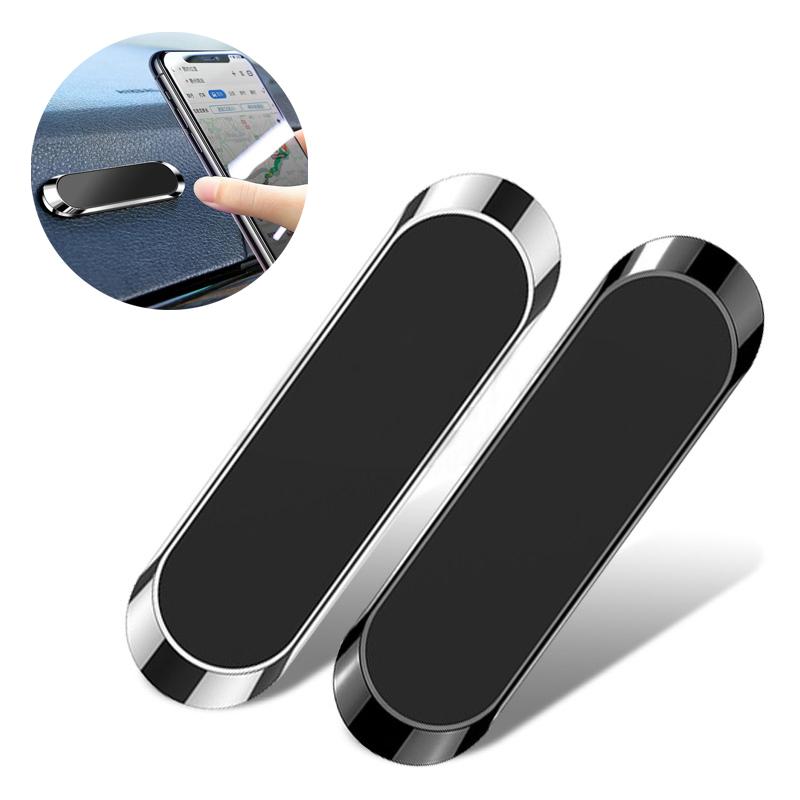 Strip Magnetic Holder Stand Magnet Cell Phone Bracket Car Magnetic Car Phone Holder For iPhone 16 15 14 13 Samsung Xiaomi Huawei
