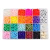 6mm Polymer Clay Bead Set, 3000 Pieces, DIY Accessory Kit,  for Boho Bracelets, Necklace Making, Letters, DIY Accessory Kit