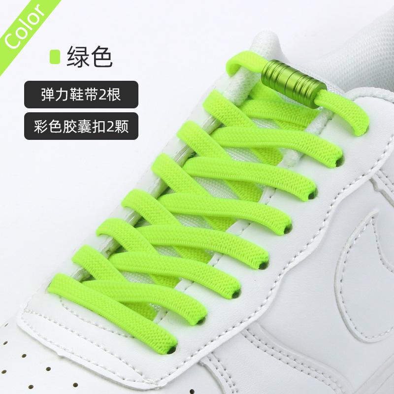 1Pair Stretchable Elastic Shoelaces for Kids Adults Sneakers Running Shoes No Tie Laces Sports Casual Comfortable Shoe Strings