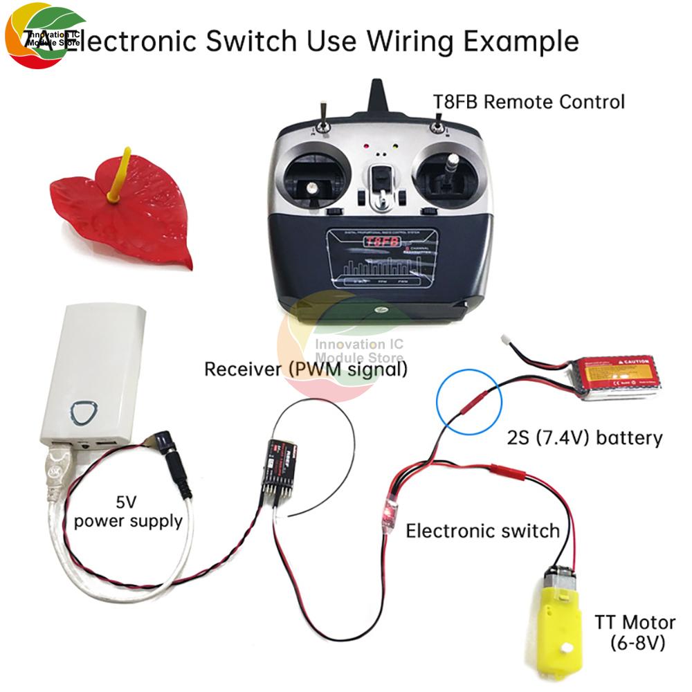 8a-17a 1v-11v Avionics Pump Drone Switch Pwm Signal Control Driver Module High Current Rc Switch Motor Controller