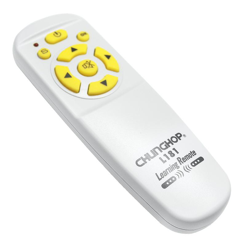 IR Mini 7-knaps Infrarød Signal Læring Kopieringstype Til Ventilator/TV/DVD/CD/Audio/Forstærker Fjernbetjening