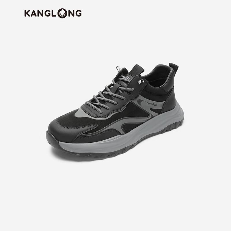 Kanglong Men s Color-block Sports Shoes 39