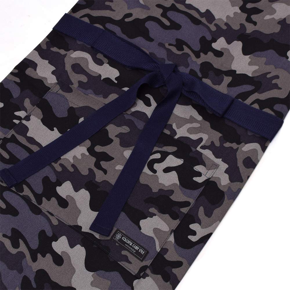 COLORFUL CANDY STYLE Kids Apron for Triangle Scarf Elementary School Easy to Put On and Take Size N1220330 Boys, Set, Students, Off, 130-160,